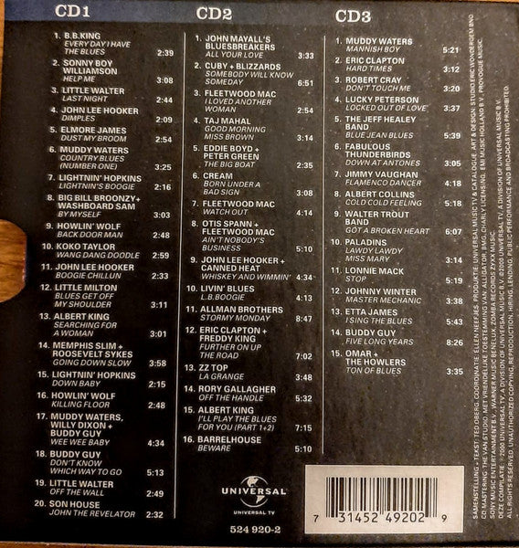 Various : Bluesbox (3xCD, Comp)