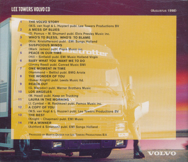 Lee Towers : "The Volvo Story" (CD)