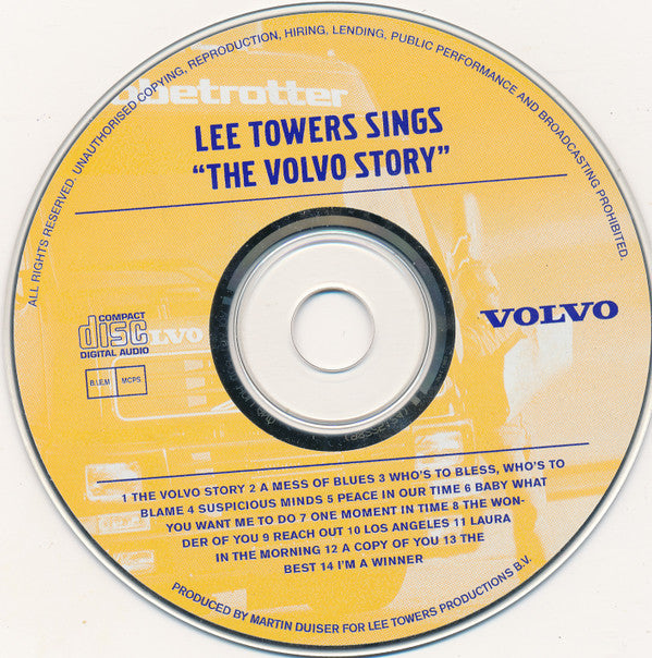 Lee Towers : "The Volvo Story" (CD)