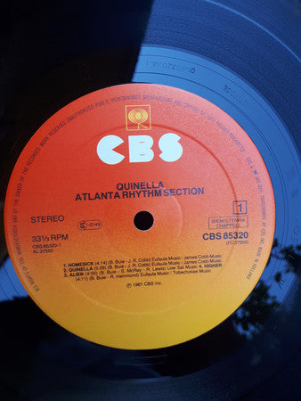 Atlanta Rhythm Section : Quinella (LP, Album)