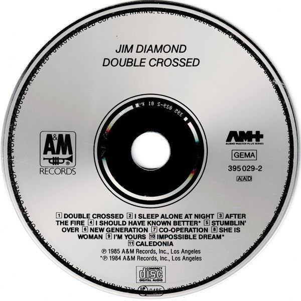 Jim Diamond : Double Crossed (CD, Album)