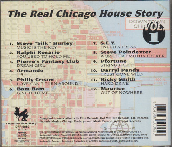 Various : The Real Chicago House Story • Volume 1 (CD, Comp)