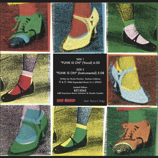 Funky Family : Funky Is On (12", Ltd, RM)