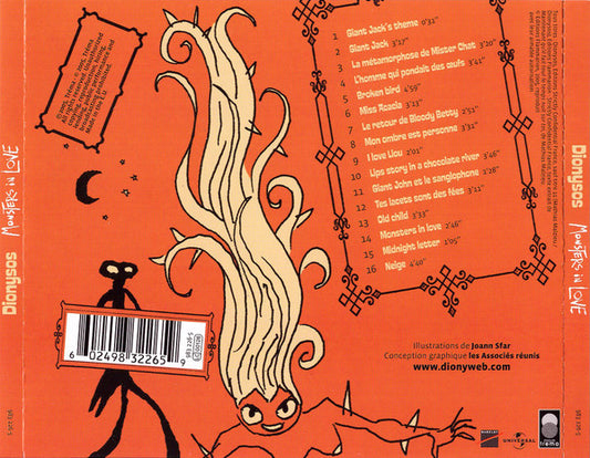 Dionysos (2) : Monsters In Love (CD, Album)