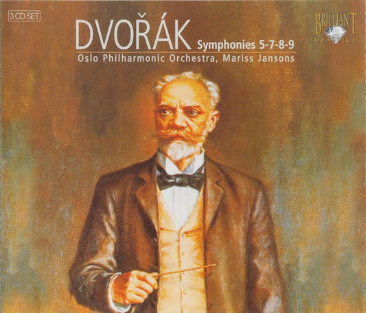 Antonín Dvořák - Oslo Filharmoniske Orkester, Mariss Jansons : Symphonies 5-7-8-9 (3xCD, Comp)