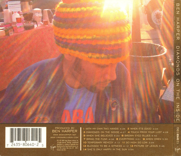Ben Harper : Diamonds On The Inside (CD, Album, Dig)