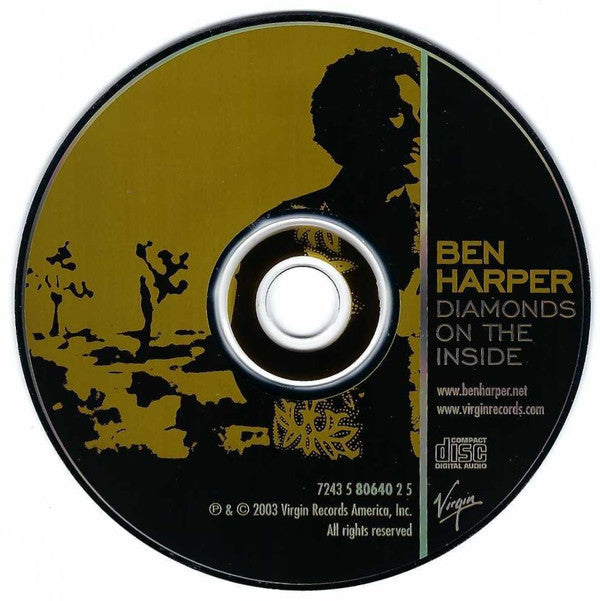 Ben Harper : Diamonds On The Inside (CD, Album, Dig)