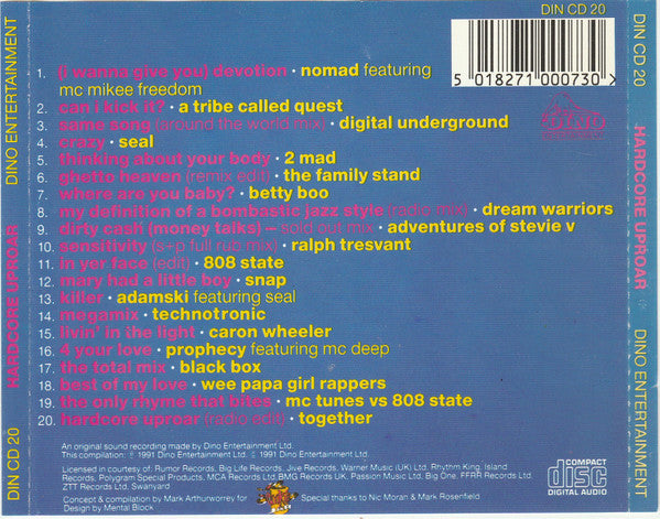 Various : Hardcore Uproar (CD, Comp)