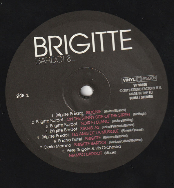 Brigitte Bardot : B.B. La Légende (LP, Comp, RM)