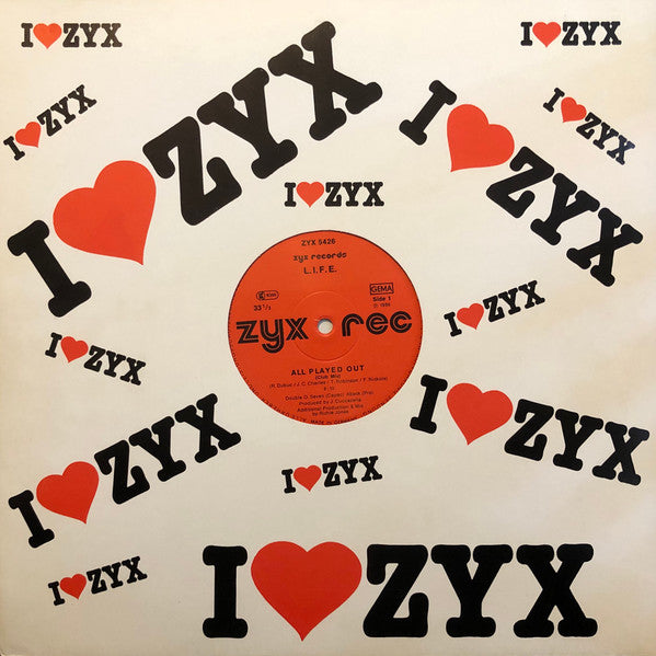 L.I.F.E. : All Played Out (12")