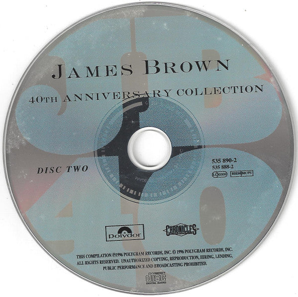 James Brown : 40th Anniversary Collection (2xCD, Comp)
