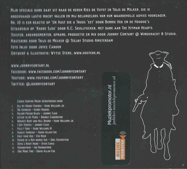 Johnny Contant : De Zwarte Ruiter (CD, Album)