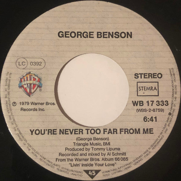 George Benson : Love Ballad (7", Single)
