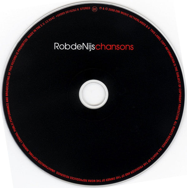 Rob de Nijs : Chansons (CD, Album)