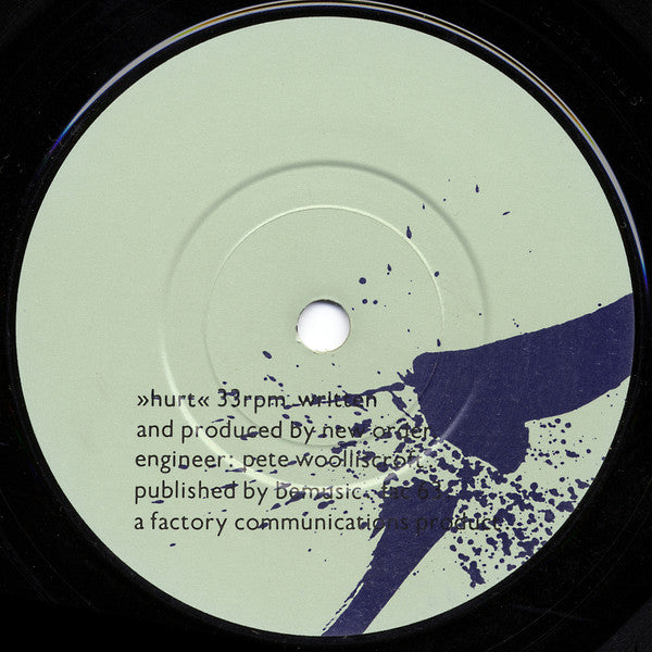 New Order : Temptation (7", Single)