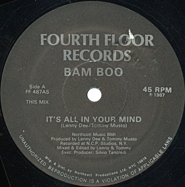 Bamboo (2) : It's All In Your Mind (12")