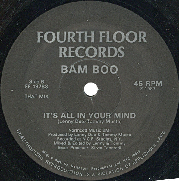 Bamboo (2) : It's All In Your Mind (12")