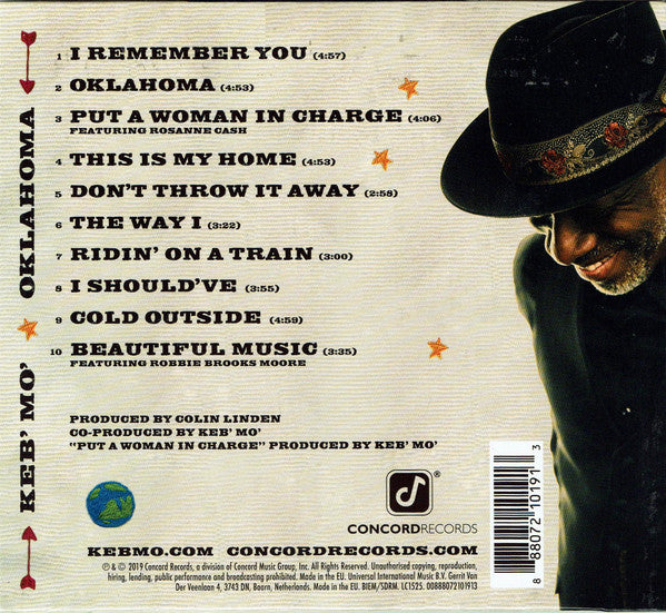 Keb' Mo' : Oklahoma (CD, Album)