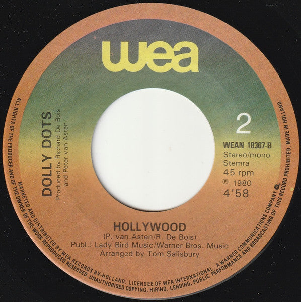 Dolly Dots : The Dreammachine (7", Single)