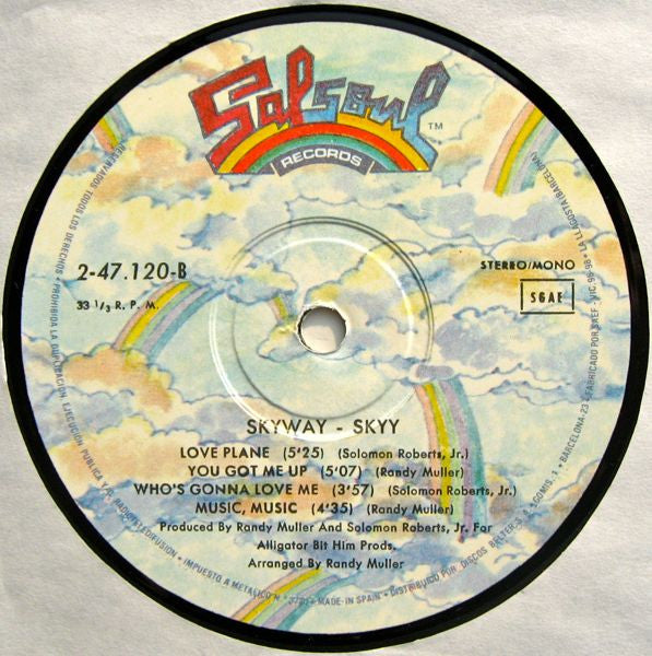 Skyy : Skyway (LP, Album)