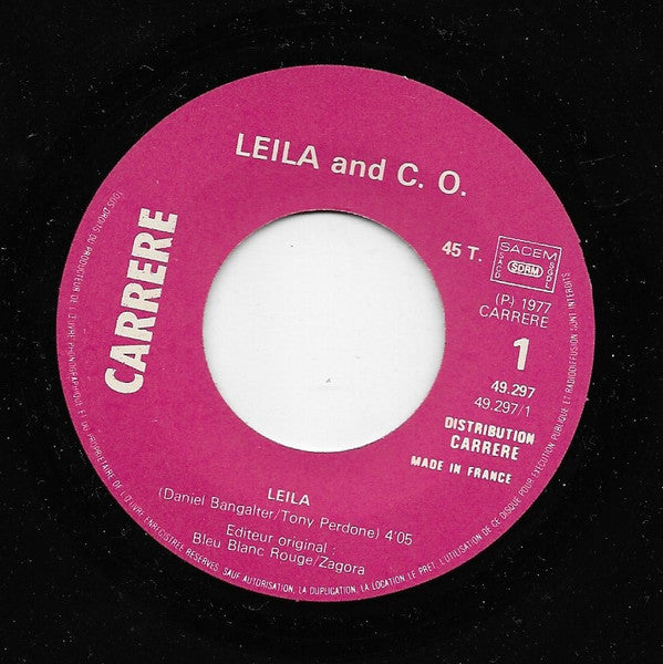 Leïla : Leïla (7", Single)