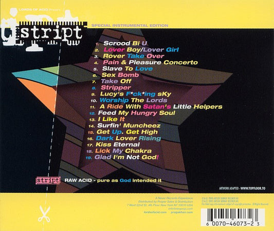 Lords Of Acid : Farstucker ... Stript (CD, Album, Spe)