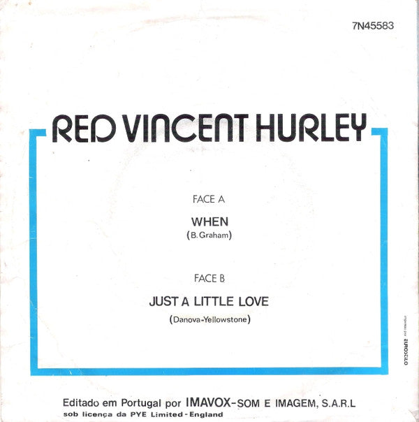 Red Hurley : Eurovisão 1976 -  Canção Representante da Irlanda (7", Single)