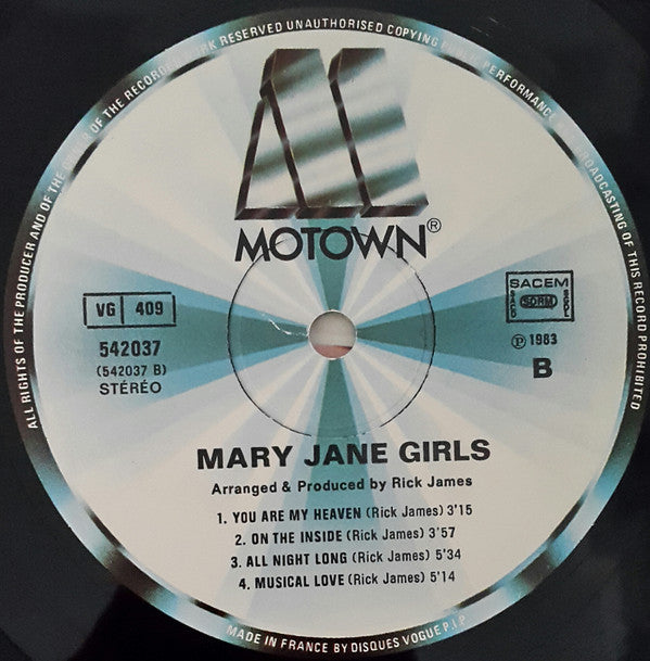 Mary Jane Girls : Mary Jane Girls (LP, Album)
