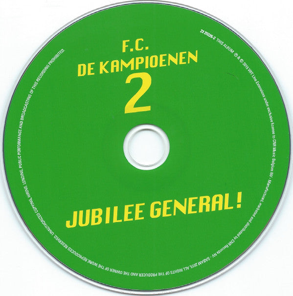 Various : F.C. De Kampioenen 2 - Jubilee General! (CD, Comp)