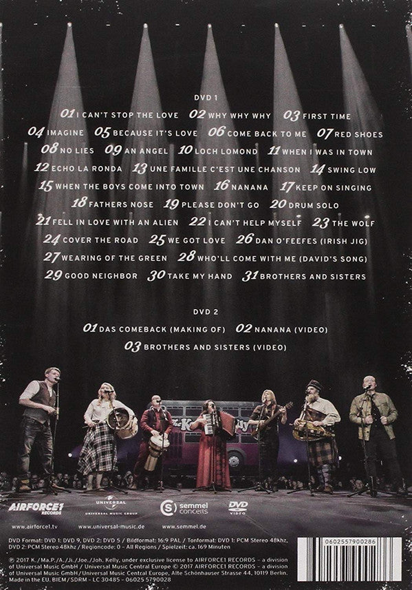 The Kelly Family : We Got Love - Live (2xDVD-V, PAL)