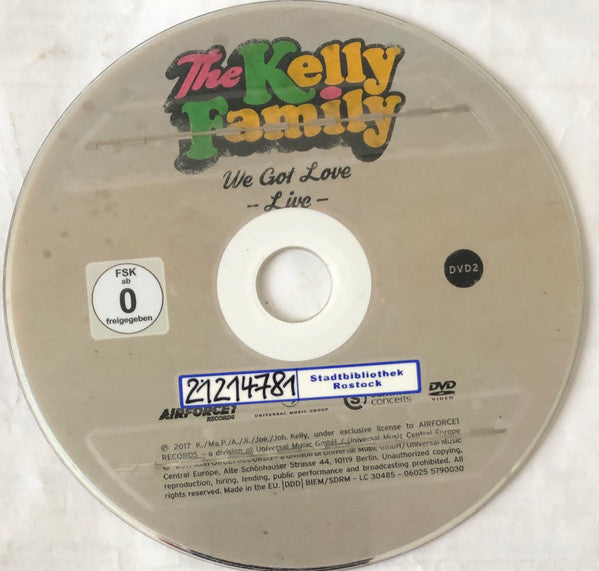 The Kelly Family : We Got Love - Live (2xDVD-V, PAL)