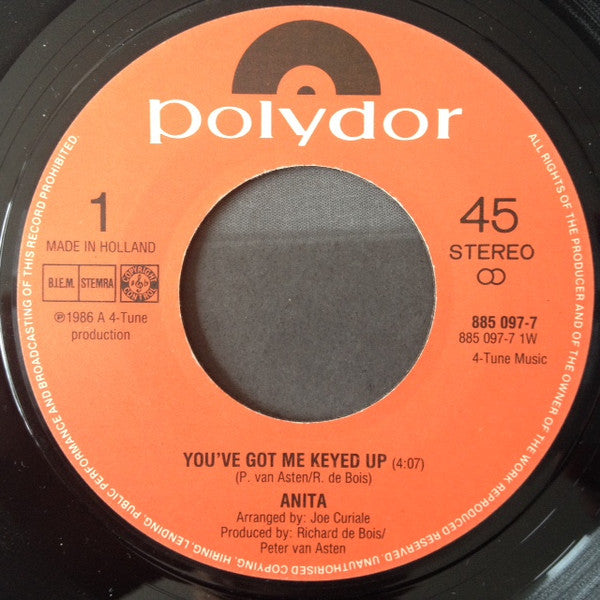 Anita : You've Got Me Keyed Up (7", Single)