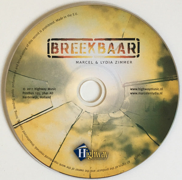 Marcel & Lydia Zimmer : Breekbaar (CD, Album)
