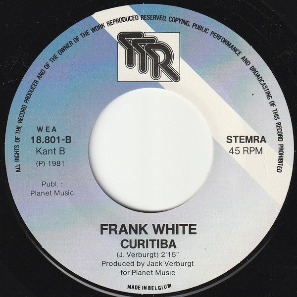Frank White (16) : Don't Sail Away (7", Single)