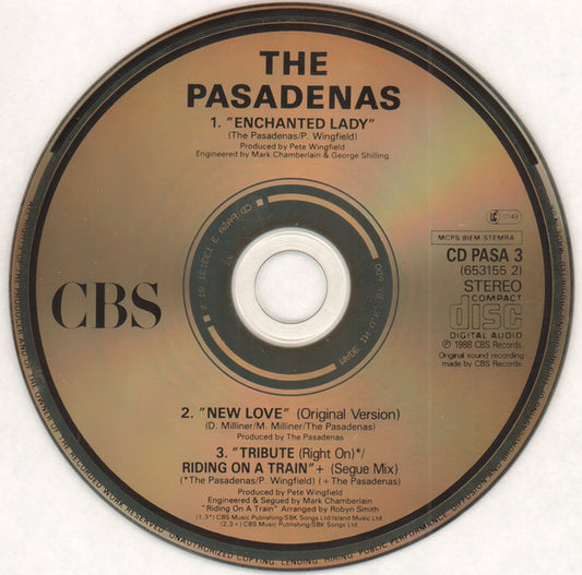 The Pasadenas : Enchanted Lady (CD, Single)