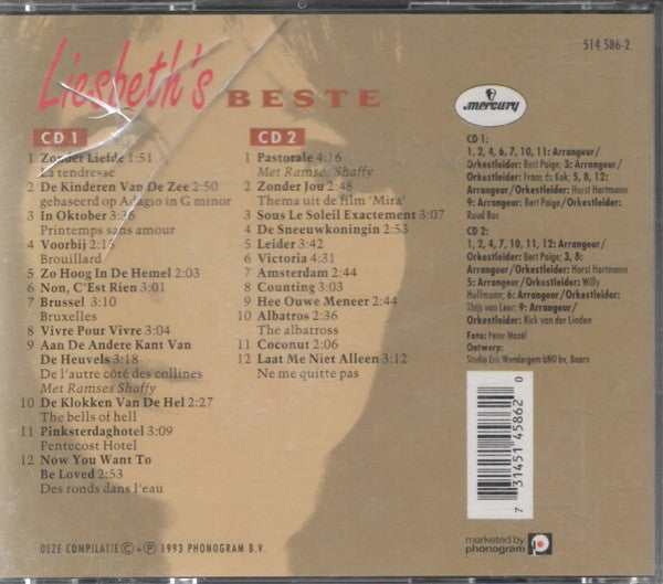 Liesbeth List : Liesbeth's Beste (2xCD, Comp)