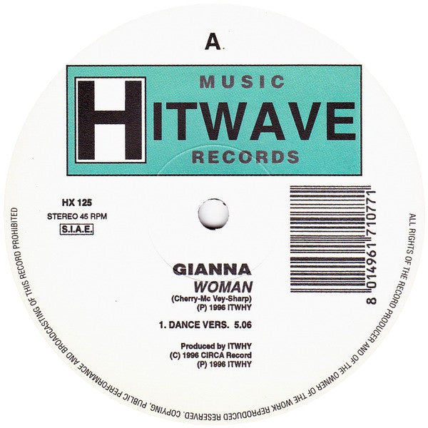 Gianna (2) : Woman (12")