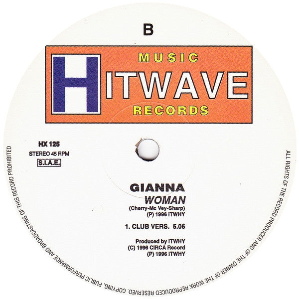 Gianna (2) : Woman (12")