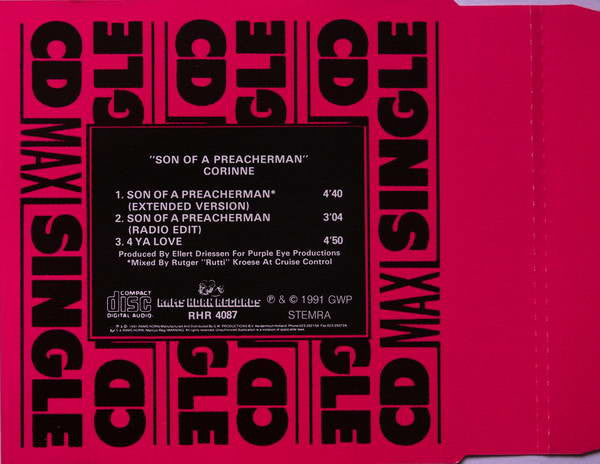 Corinne (7) : Son Of A Preacherman (CD, Maxi)