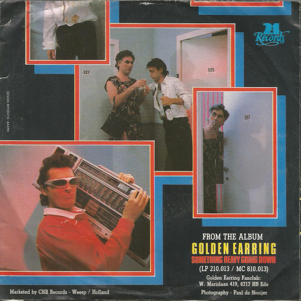 Golden Earring : Something Heavy Going Down (7", Single)