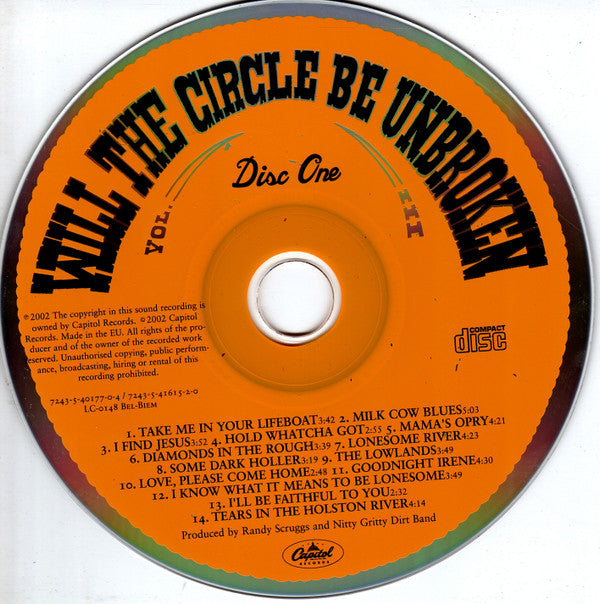 Nitty Gritty Dirt Band : Will The Circle Be Unbroken, Volume III (CD + CD, Enh + Album)