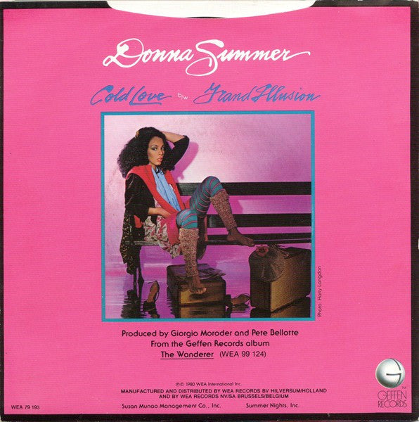 Donna Summer : Cold Love (7", Single)