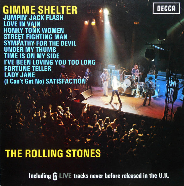 The Rolling Stones : Gimme Shelter (LP, Comp)