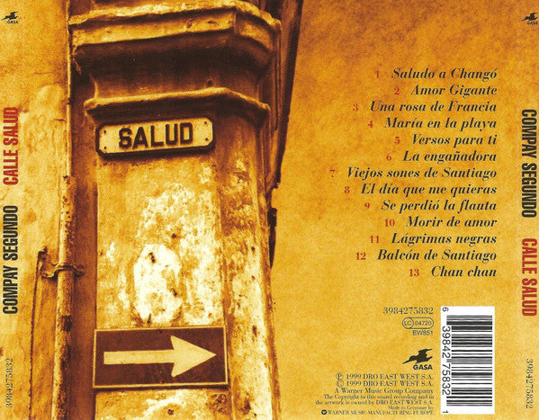 Compay Segundo : Calle Salud (CD, Album)