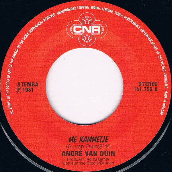 André van Duin / Jut & Jul : Me Kammetje / Ik Heb 'm Nog Wel... (7", Single)