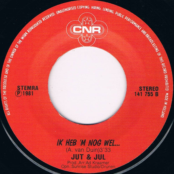 André van Duin / Jut & Jul : Me Kammetje / Ik Heb 'm Nog Wel... (7", Single)