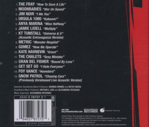 Various : Grey's Anatomy - Original Soundtrack Volume 2 (CD, Comp)