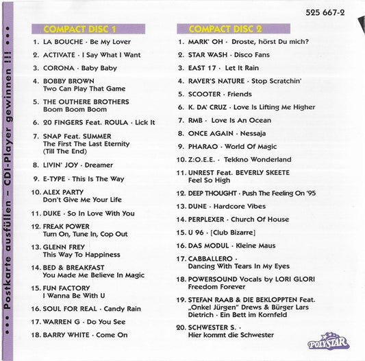 Various : Formel Eins - 38 Speed Hits (2xCD, Comp)