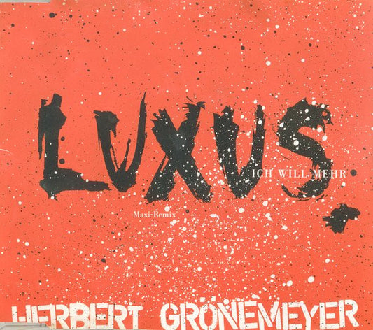 Herbert Grönemeyer : Luxus (CD, Maxi)