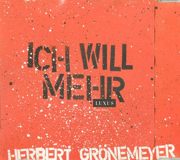 Herbert Grönemeyer : Luxus (CD, Maxi)